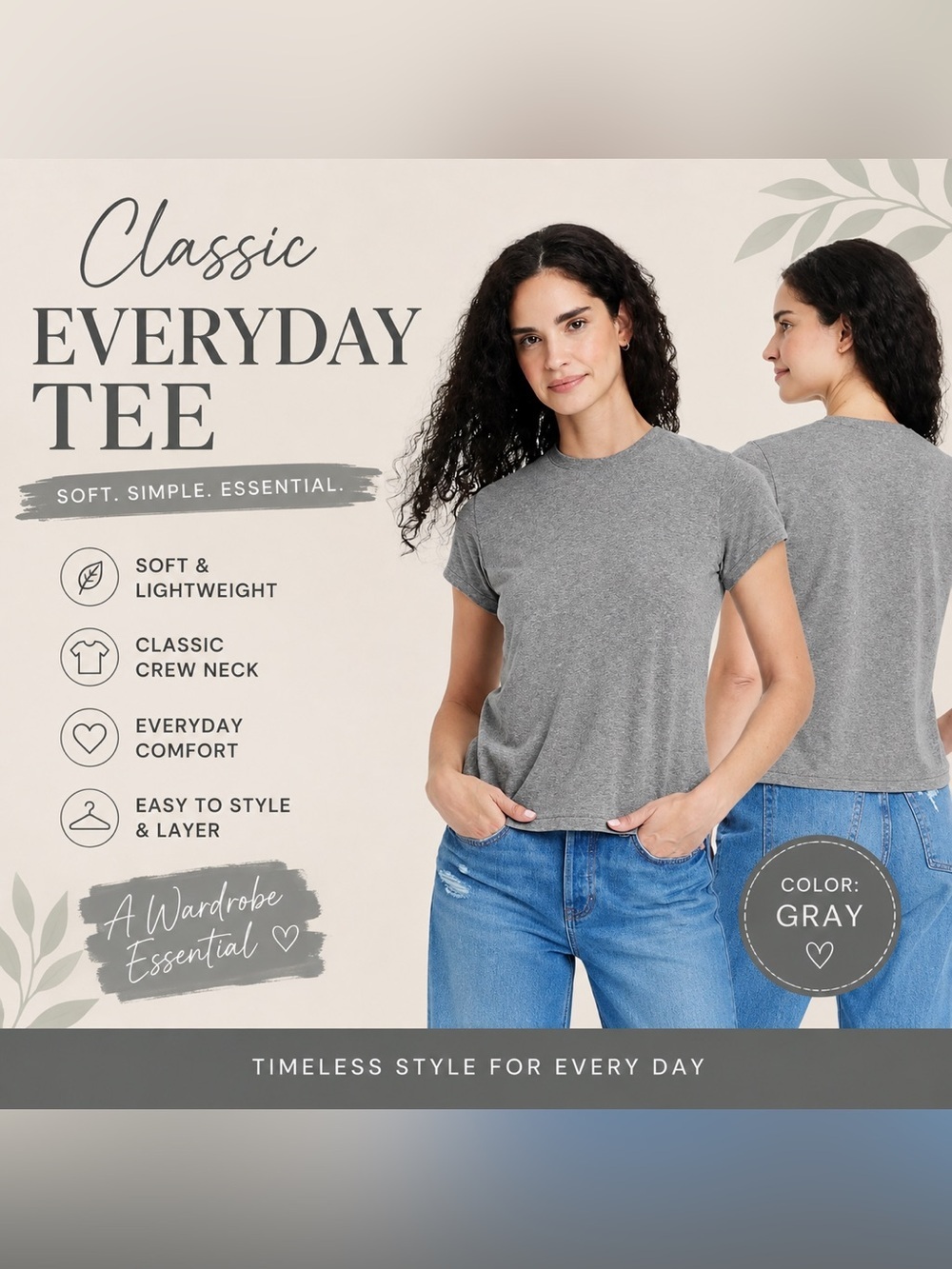 NWT Universal Thread Gray Short Sleeve T Shirt. Size XL